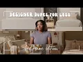 DESIGNER DUPES FOR LESS BED FRAME EDITION