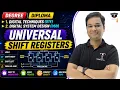 Universal Shift Register Digital Techniques Diploma Degree Toshib Tutorials