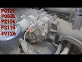 ford explorer P0121 P060B P2104 P2110 P2126 fix