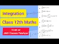 EX 7 1 Q1 TO Q10 CHAPTER 7 NCERT CLASS 12 INTEGRALS VIVEK SIR FATEHPUR JMD CLASSES FATEHPUR