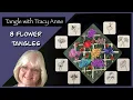 8 Easy Zentangle Patterns for Beginners - FLOWERS