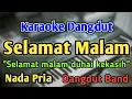Download Lagu SELAMAT MALAM - KARAOKE || NADA PRIA COWOK || Dangdut Band || Evie Tamala || Live Keyboard