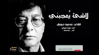 لاشئ يعجبني    يقول السائق العصبي   هاقد اقتربنا من محطتنا الأخيرة      محمود درويش   نورة دهباتي دندنها