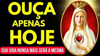 NOSSA SENHORA DE FÁTIMA I Quem ouviu CONSEGUIU o que QUERIA. Oração da manhã.
