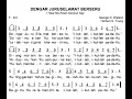 Download Lagu DENGAR JURUSELAMAT BERSERU - I HEAR MY RISEN SAVIOUR SAY