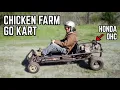 We Bought a 20 Go Kart from a Chicken Farm Will it Run Ride