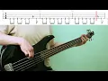 Slayer - Bloodline (bass cover + tab)