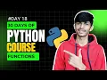 Function in Python 30 Days of Python GIM-Python Playlist def keyword