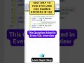 Best Way to Find Even and Odd Number Records in SQL