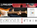 So Far Away - Dire Straits GUITAR LESSON Triads Chords