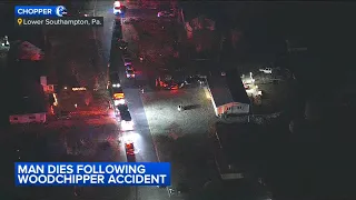 Man dies after accident involving wood chipper