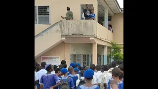 19 year old national school speaker delivering an iconic speech for childrens day in nigeria 