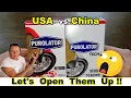 Purolator L20195 Oil Filter Cut Open vs Purolator TECH TL20195 Oil Filter Cut Open Comparison