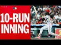 The Reds TAKE OFF in Houston 10 runs in the FIRST INNING