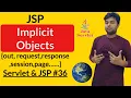 JSP implicit objects in Hindi Implicit Objects in JSP servlet