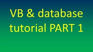 insert data from variable to ms access database by vb 2010 tutorial for beginner part 1