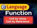 Call by Value Call by Reference Functions in C Language Pointer and Reference Operators in C
