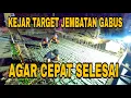 Lagu SAMPAI MALAM‼️ perakitan besi atas jembatan jalan raya kali gabus, supaya cepat di cor \u0026 selesai