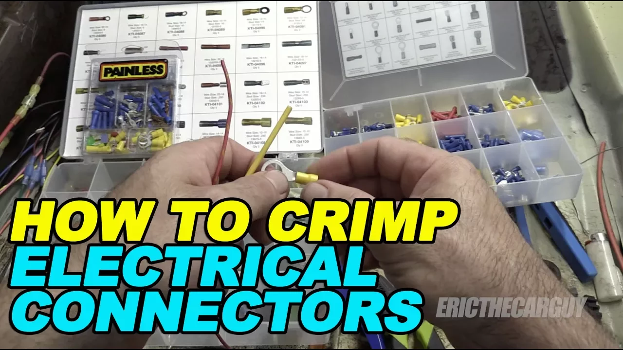 How To Crimp Electrical Connectors