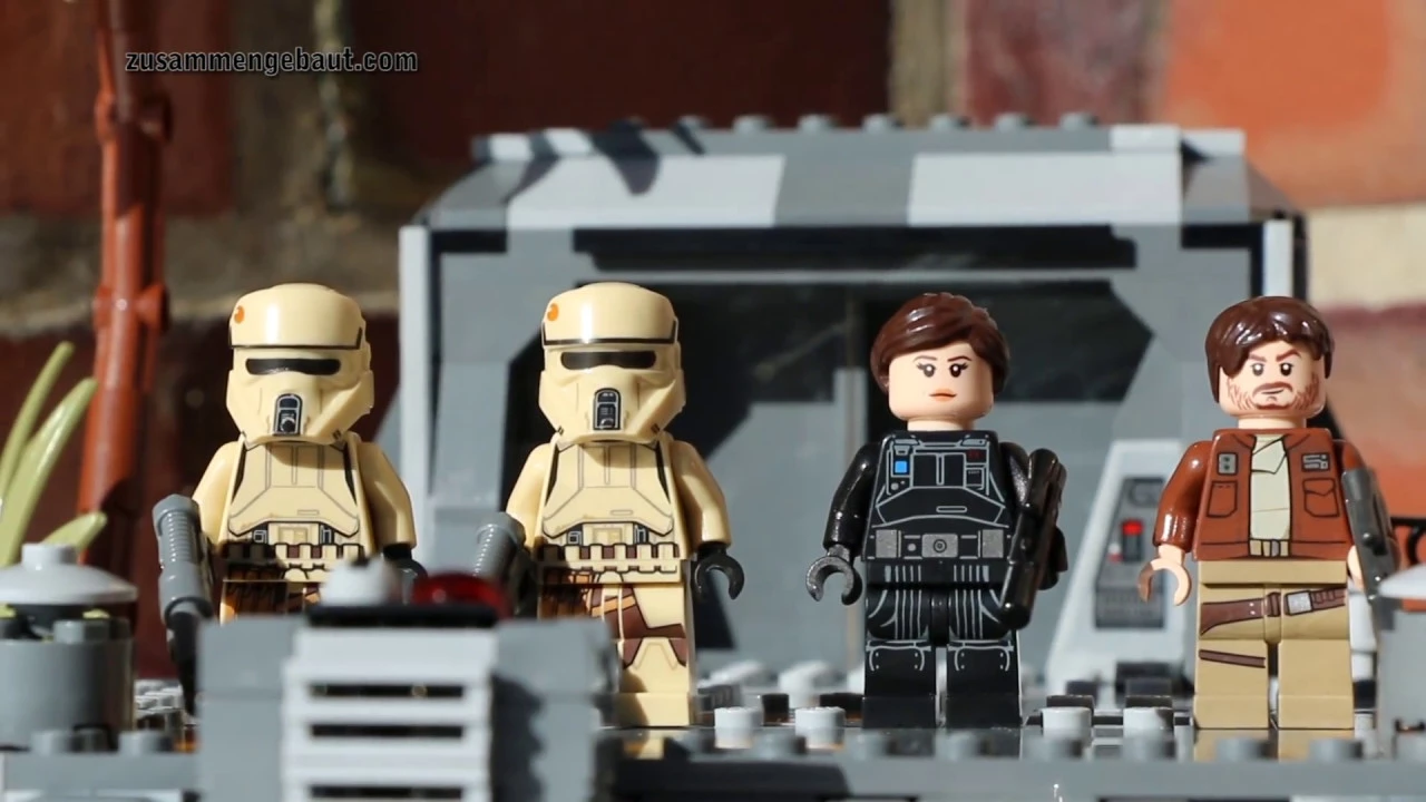 LEGO STAR WARS: ANAKIN Vs. OBI-WAN Mustafar Fight. 