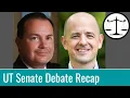 Mike Lee vs Evan McMullin Debate Recap