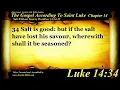 The Gospel of Luke Chapter 14 - Bible Book 42