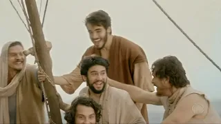NOVELA JESUS: Jesus ordena que discípulos lancem a rede do lado direito