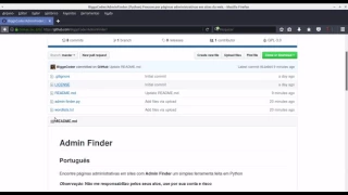 Admin Finder - Python