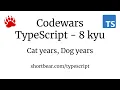 Codewars - Typescript