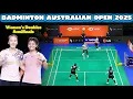 Lagu Womens Doubles - SF | Kusuma/Puspitasari vs Hiramoto/Ishikawa (JPN) | Badminton Australian Open 2025