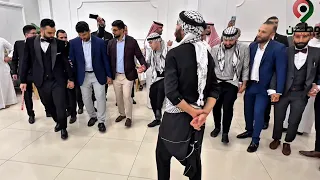 عرس شيخ الشباب بلال كمال كولك مع فرقة وطن بالدمام للدبكة الشعبية الف مبروك لعريسنا الغالي 