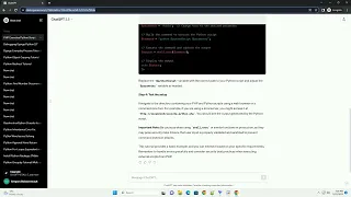 Executing python script from php