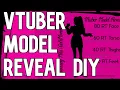 How to Make Vtuber Model Reveal Sheet for Twitter DIY Free Tutorial