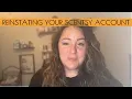 Consultant Training Reinstating your Scentsy account