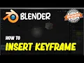 Blender How To Insert Keyframe