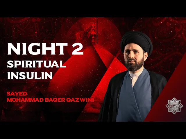 ⁣Spiritual Insulin - Sayed Mohammad Baqer Qazwini | Night 2