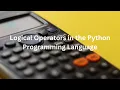 Day 10 - Logical Operators