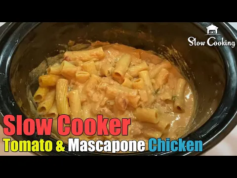 Slow Cooker Mascarpone & Tomato Chicken