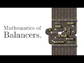 Factorio - Mathematics of Balancers