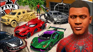 ФРАНКЛИН ӨРМЕКШІ АДАМҒА КӨЛІКТЕР АЛЫП КЕЛДІ (GTA V)