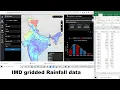 RS GIS QA21 - Download Rainfall data from India-WRIS IMD Grided Data