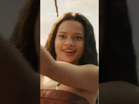 La più coraggiosa ⛵💙 Vaiana ti aspetta al cinema con #Oceania.
