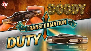 Bringing Life Back to an Old Timer 34OT Pocket Knife Restoration