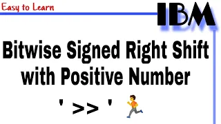Bitwise Signed Right Shift with Positive Number in java Class 11 Why we Use Shift Operator