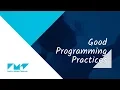 5 Good Programming Practices MOOC Advanced Algorithmics Graph Theory with Python