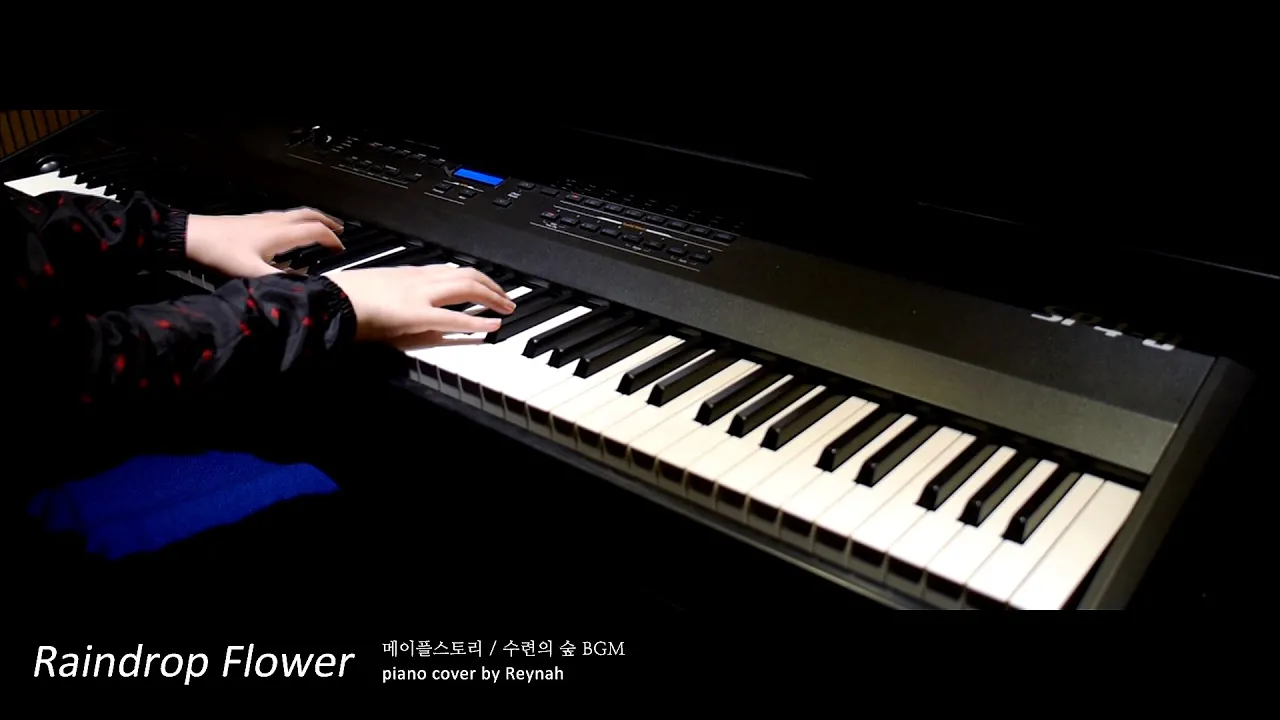 메이플스토리 MapleStory OST  : "Raindrop Flower : 에레브 수련의 숲" Piano cover 피아노 커버