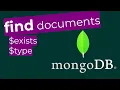 MongoDB Tutorial How to find or filter Documents Based on Field Existence Using exists in MongoDB