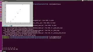 python2 matlibplot bug hunting ValueError Unrecognized character 0 in format string