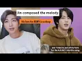 The behind story of making BTS Jin song \