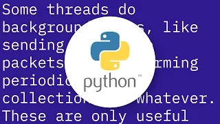 Daemon Threads Explanation